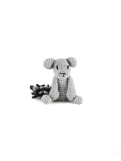 mini chinchilla amigurumi crochet pattern